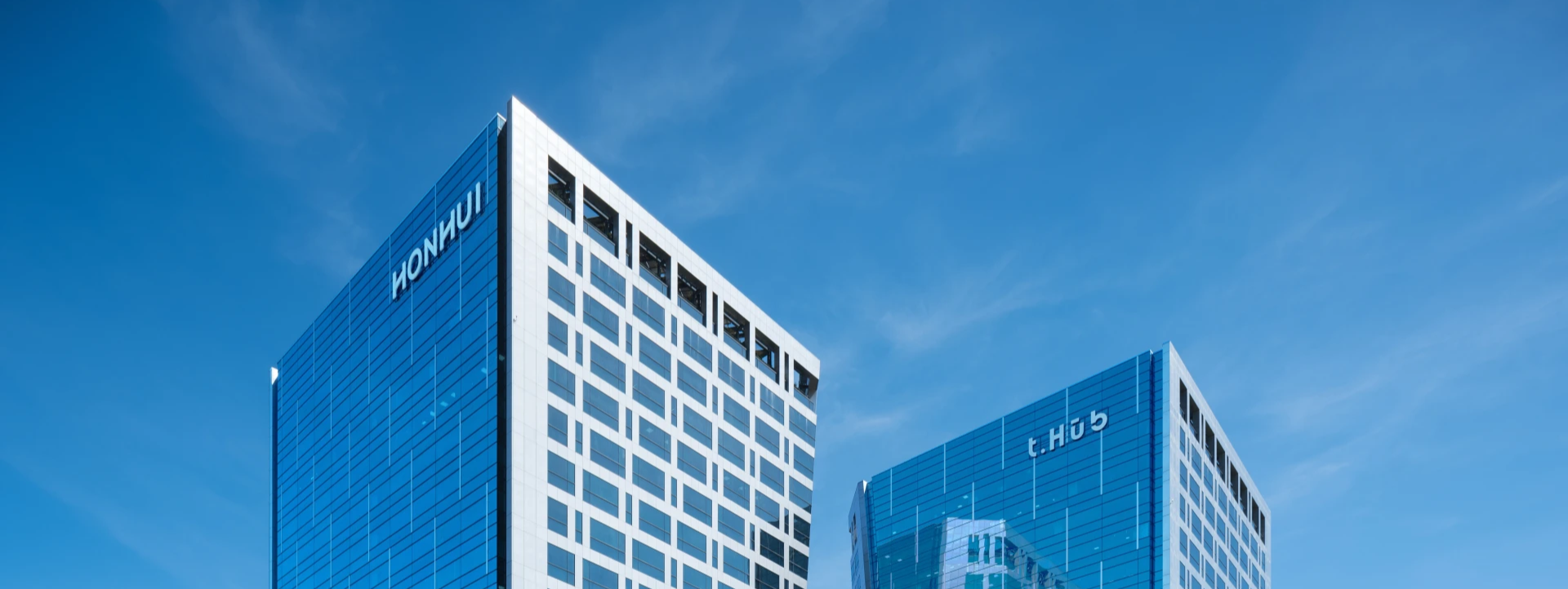 馬上看科技所在的宏匯廣場 t.Hub 科技園區外景